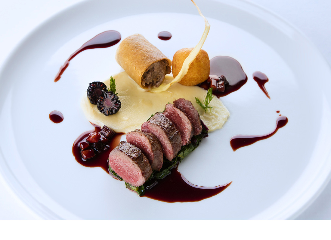 Food photography for Ullinish Country Lodge - Skye.